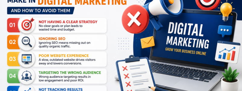 5 Mistakes Businesses Make in Digital Marketing