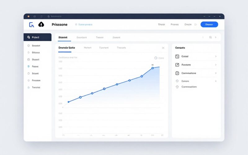 Client portal dashboard interface