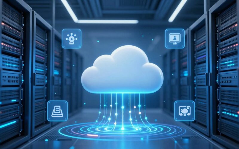 Cloud computing infrastructure visualization